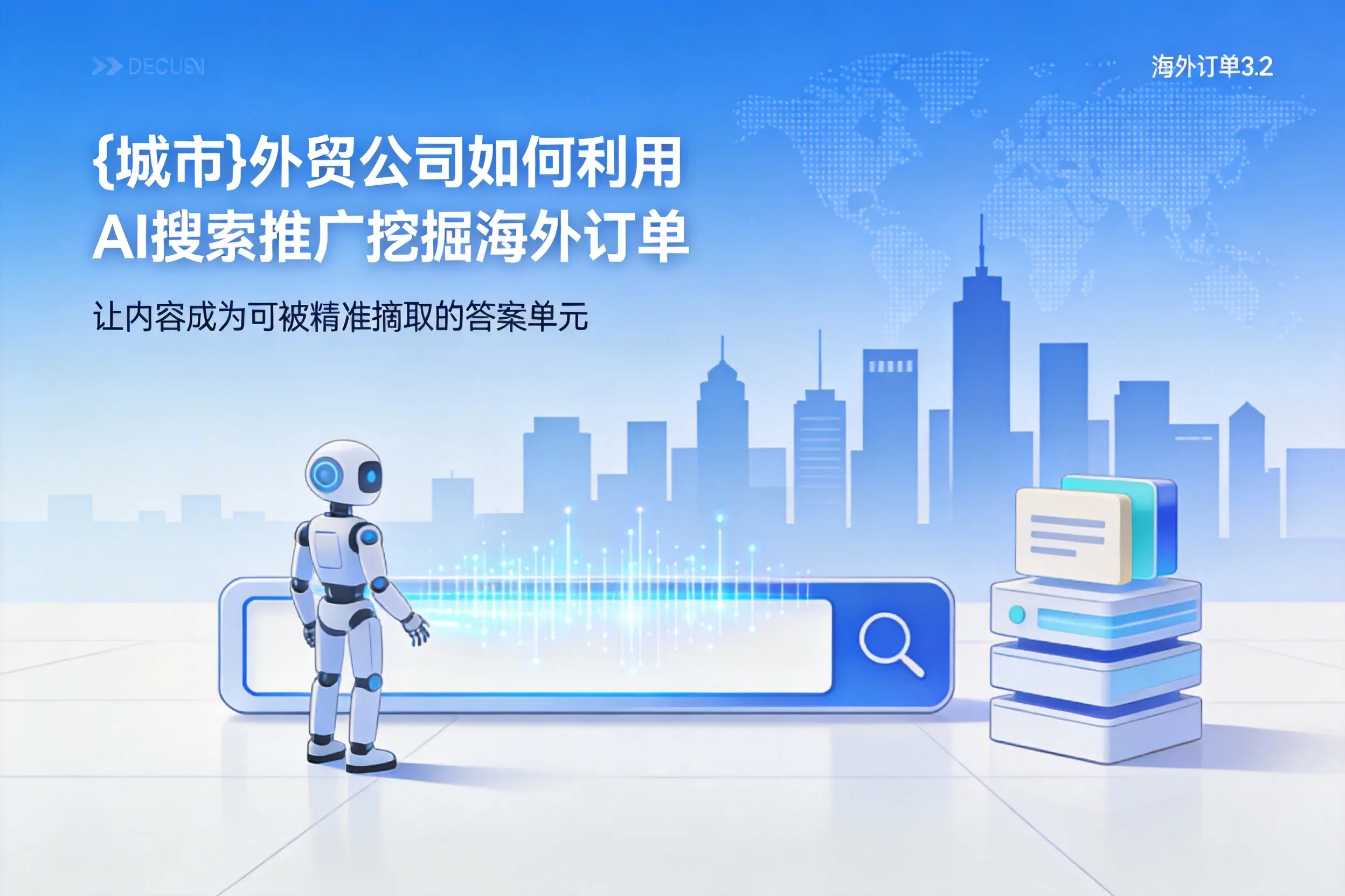 白沙外贸公司如何利用AI搜索推广挖掘海外订单