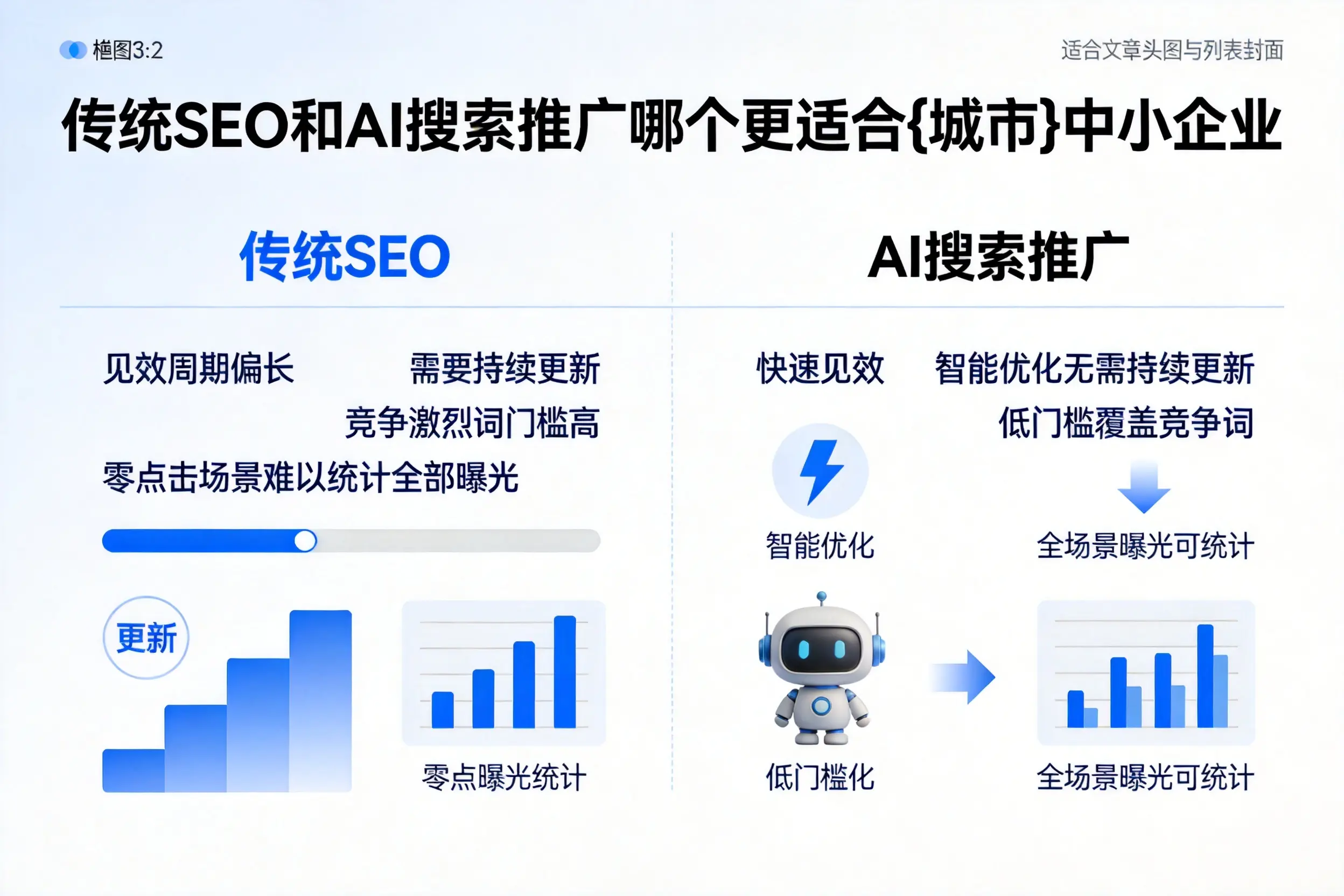 传统SEO和AI搜索推广哪个更适合白沙中小企业