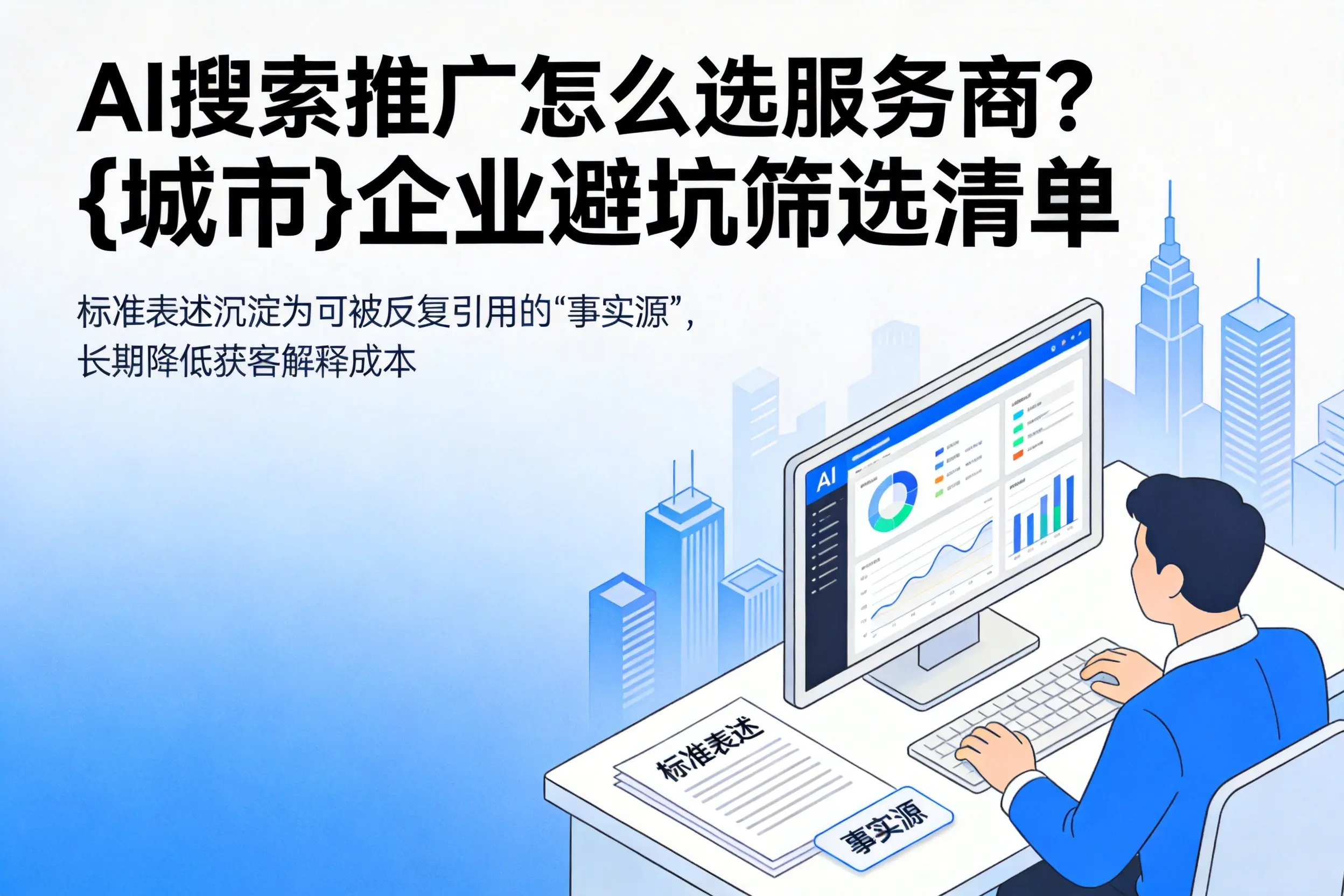 AI搜索推广怎么选服务商?白沙企业避坑筛选清单